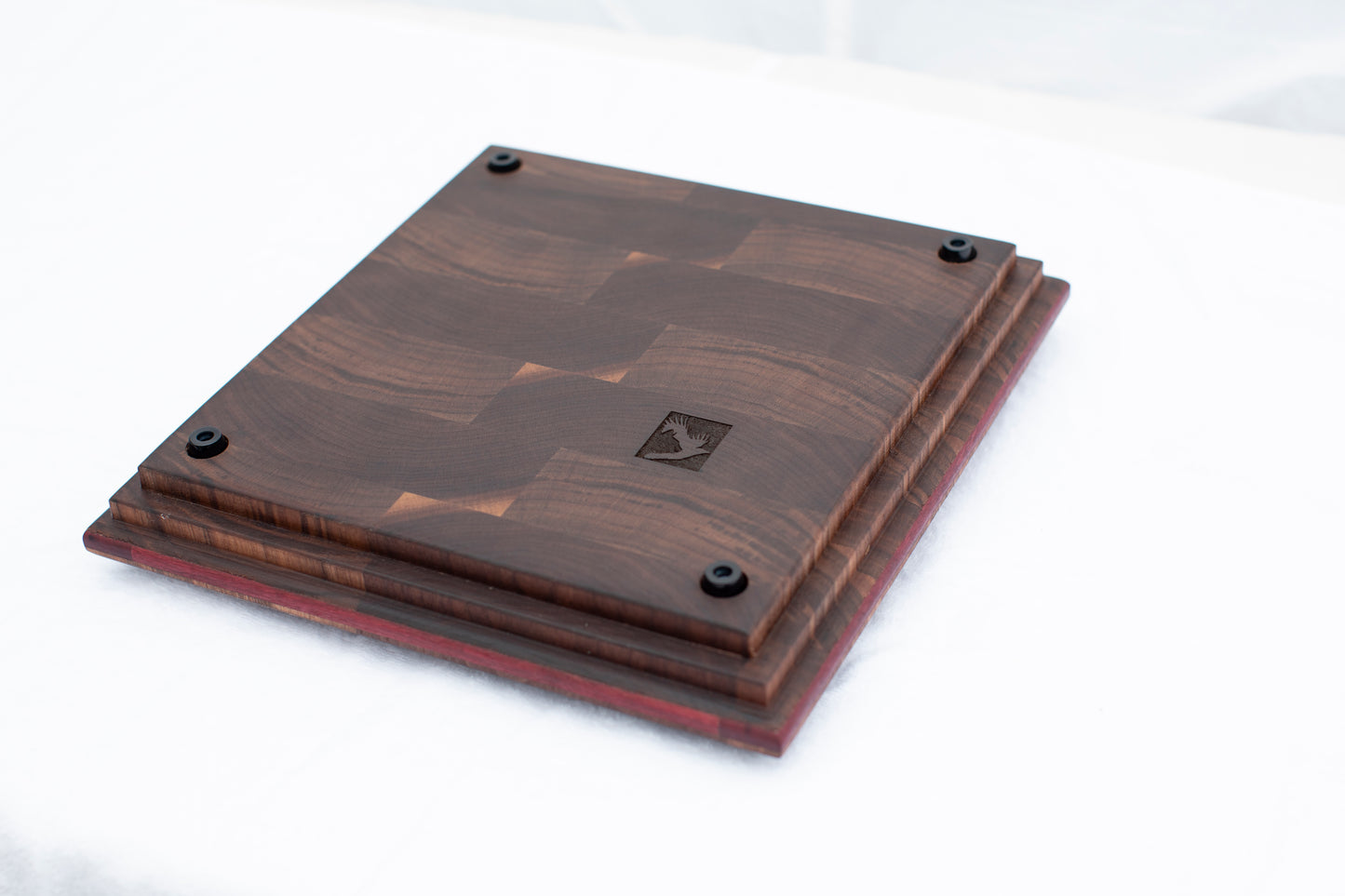 Purple river end grain cutting board #2